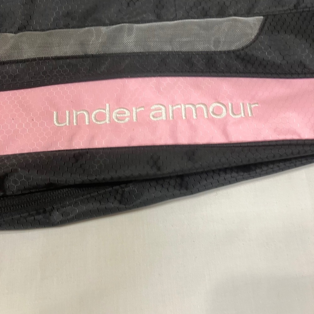 Under Armour UA Cradle Stick Bag Lacrosse Equipment Bag Black Pink UA76013 NEW - Picture 5 of 11